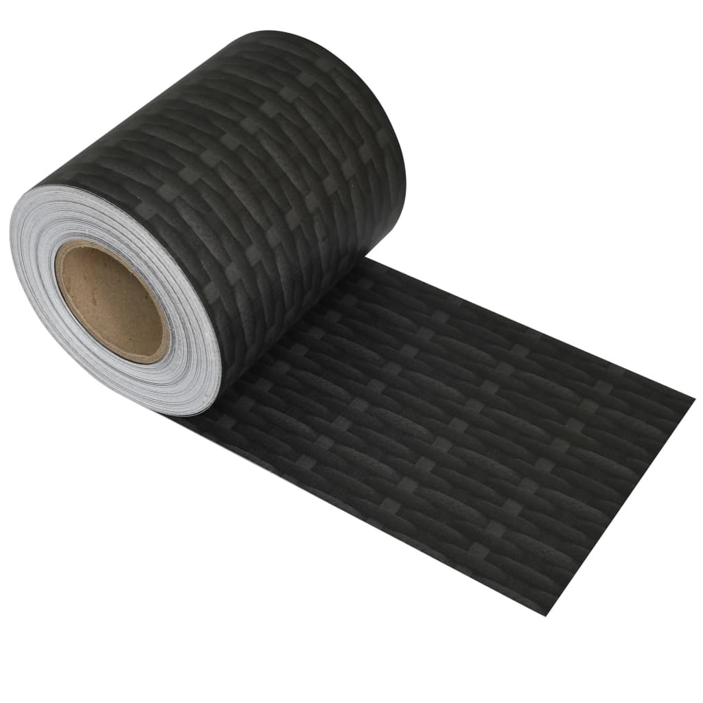 PVC Fence Strip Roll 70x0.19 m Rattan